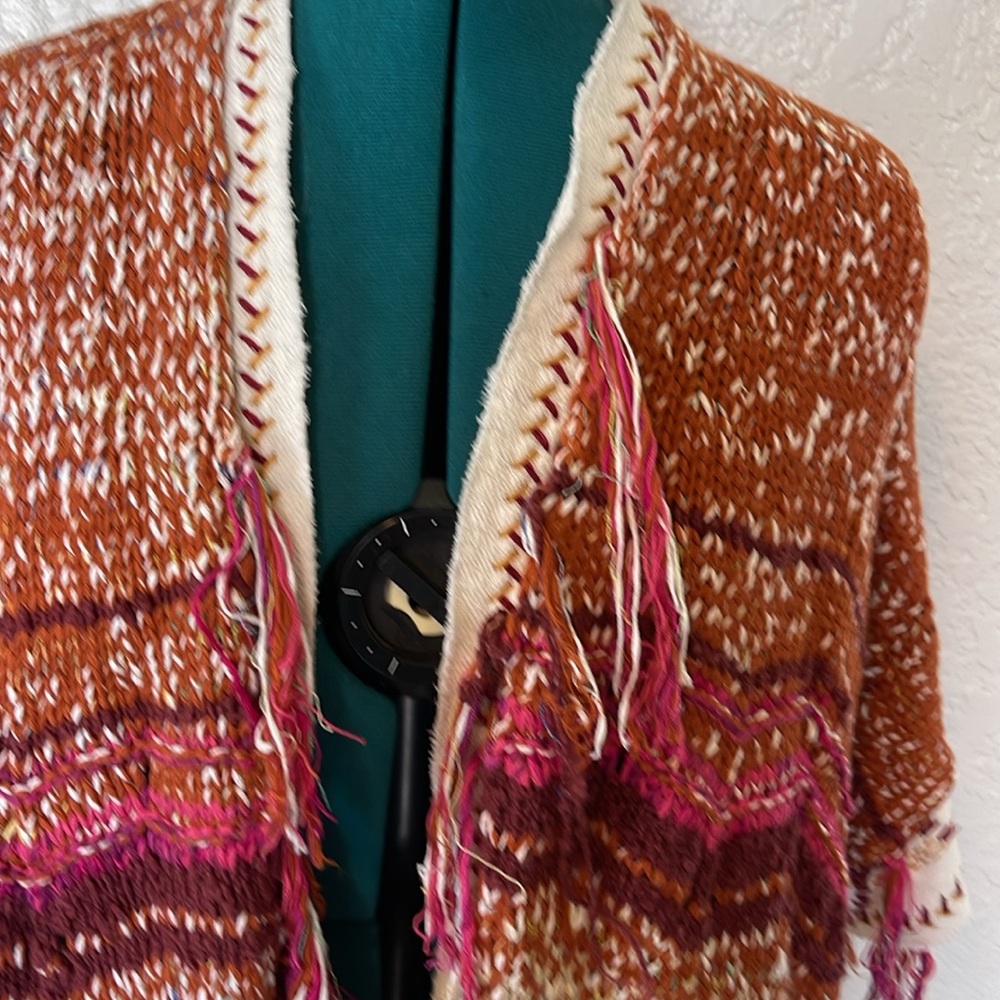 Free People sweater vest with fringe - Picture 3 of 3